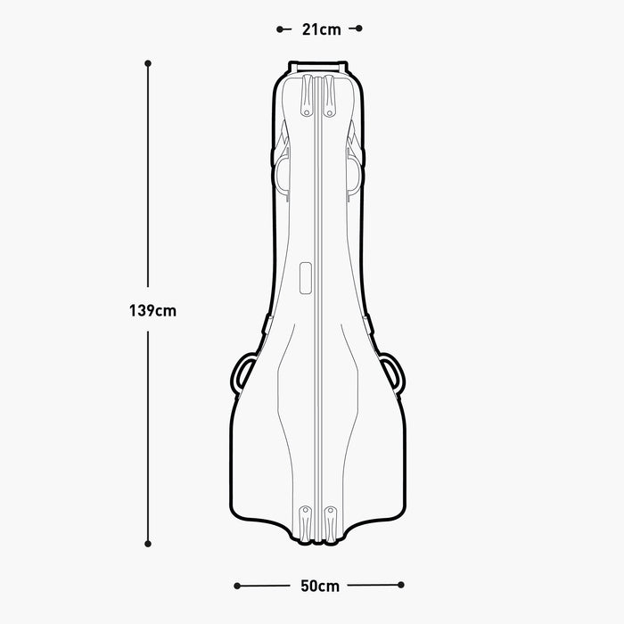 EVOC Road Bike Bag Pro — buitenafmetingen